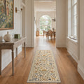 GENIMO 2'x7' Runner Rug, Washable Non Slip Soft Kids Hallway Runner for Kitchen Entryway Laundry Room, Warm Beige