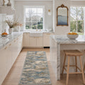 GENIMO 2'x7' Runner Rug, Washable Non Slip Soft Modern Abstract Hallway Runner for Kitchen Entryway Laundry Room, Gilded Mist